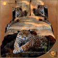 3D tiger reactive print home textile bed sets /duvet cover bed sheets /linens bed sheet set